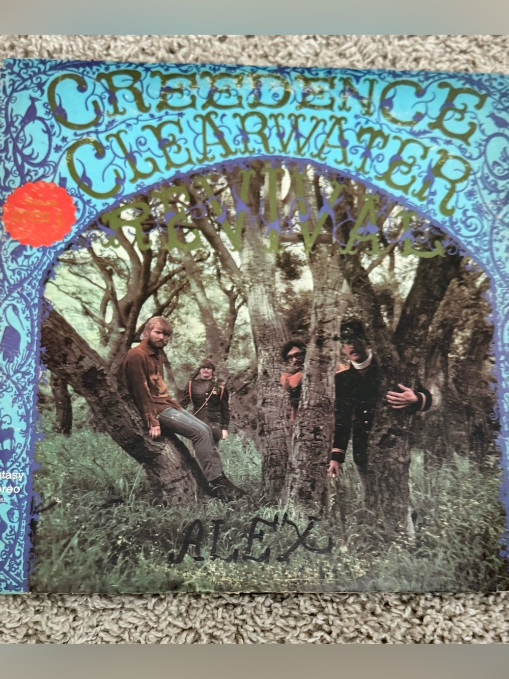 Creedence Clearwater Revival Self-Titled Album Vinyl